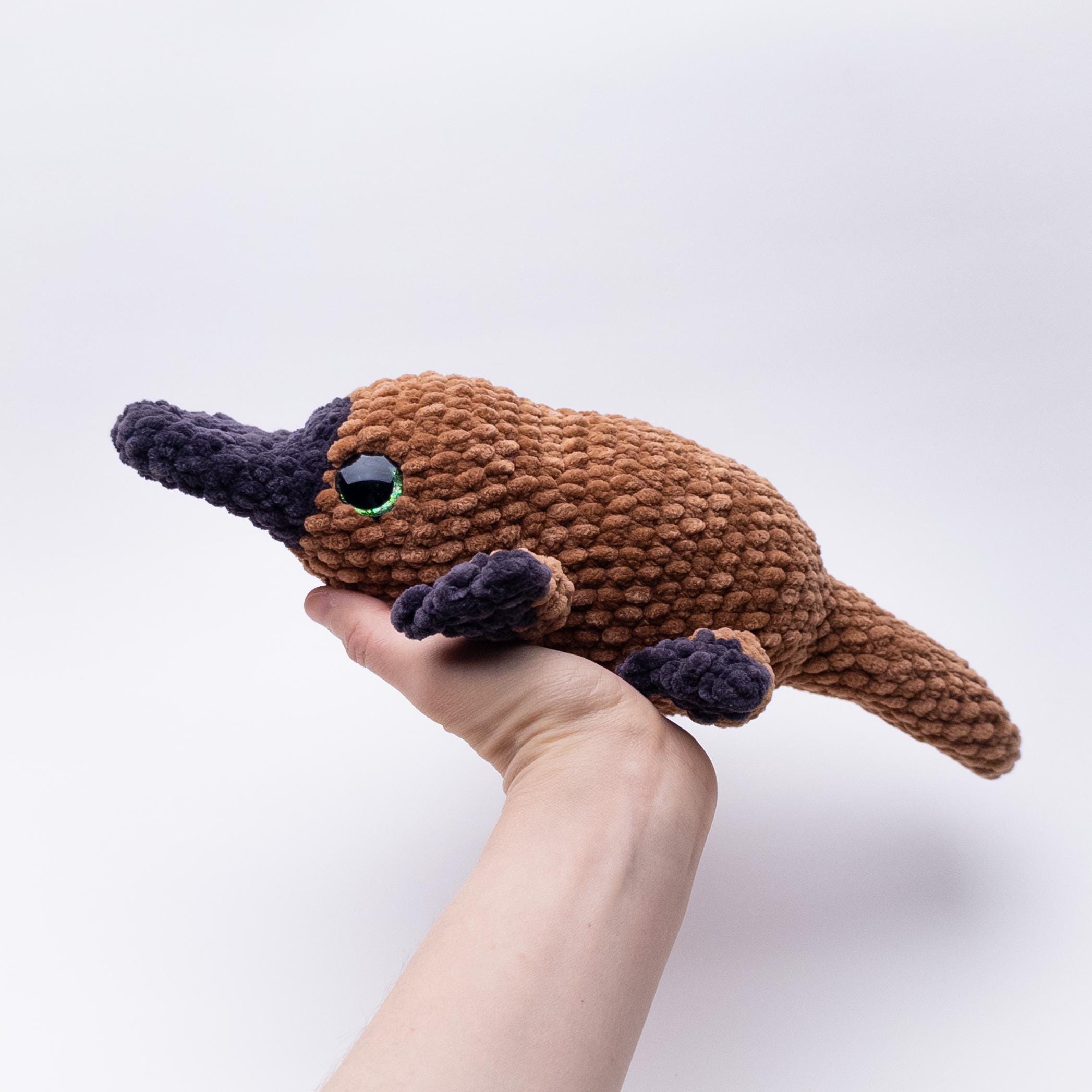 パターン：縫わないプラトリック・ザ・カモノハシのパターン - 編み