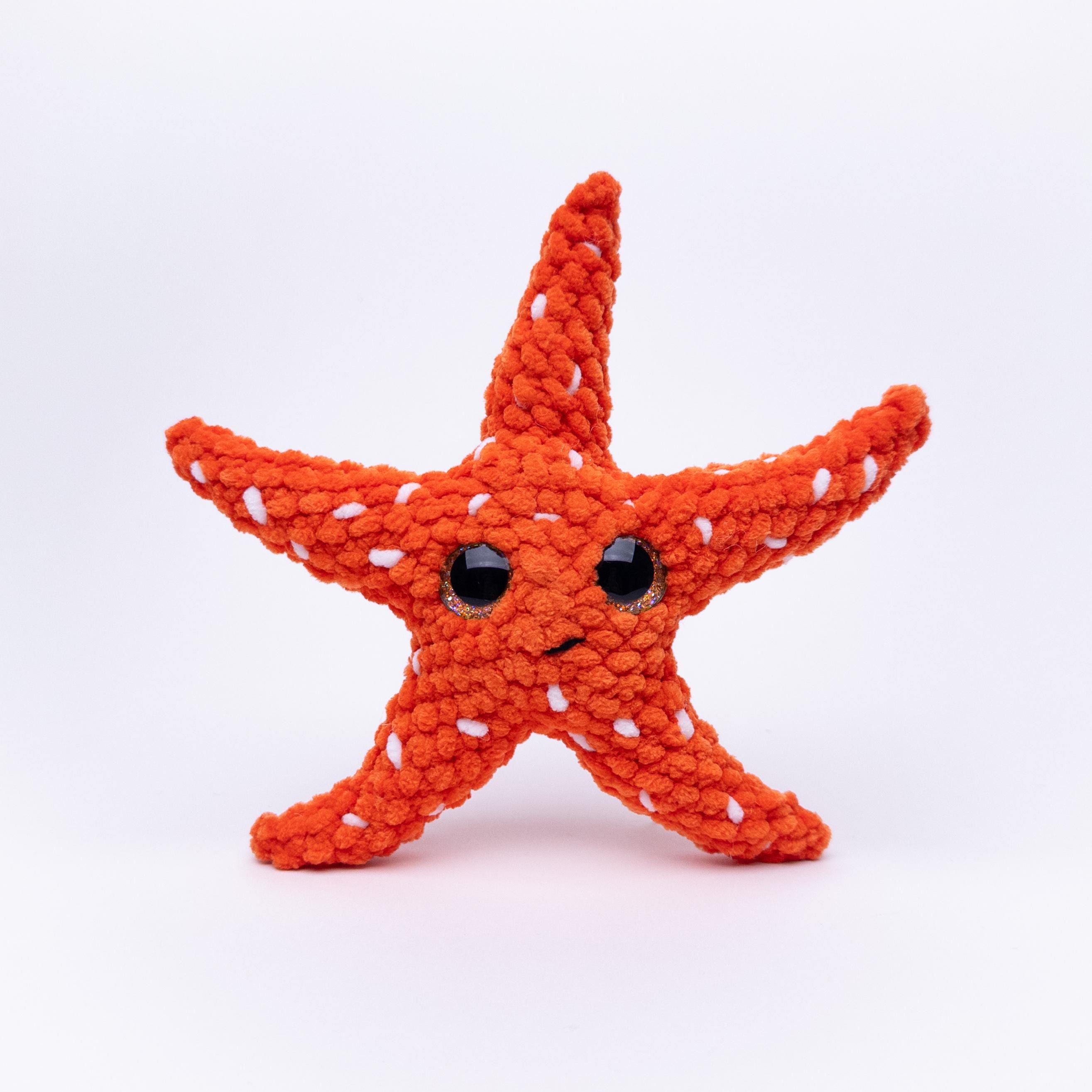 37 Starfish Crochet Patterns for Sea-Inspired Amigurumi, Plush, and Decor 10 Pattern: Low Sew Sandy the Starfish