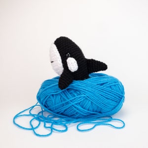 PATTERN: Oreo the Orca pattern amigurumi orca pattern crochet killer whale pattern crochet orca pattern PDF crochet pattern image 5