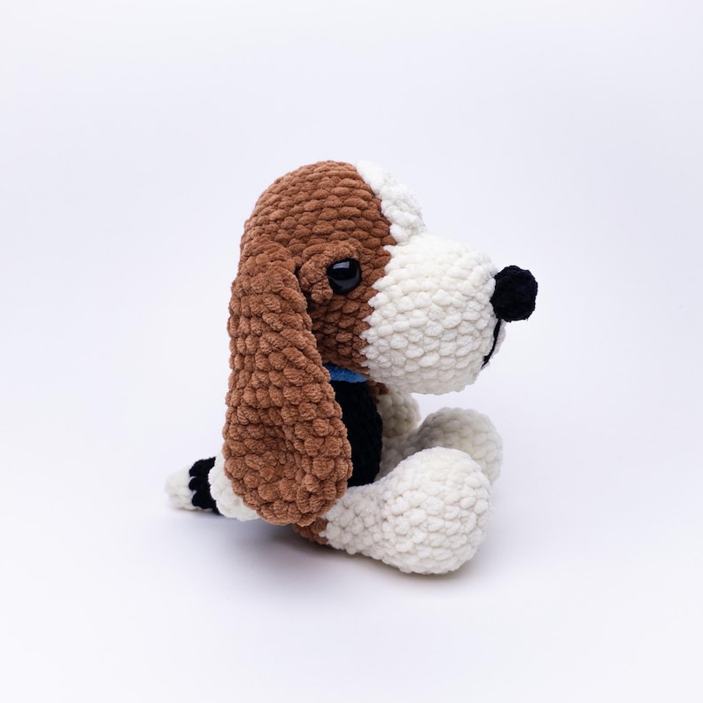 PATTERN: Bagel the Beagle - Amigurumi Beagle Crochet Pattern - PDF ...