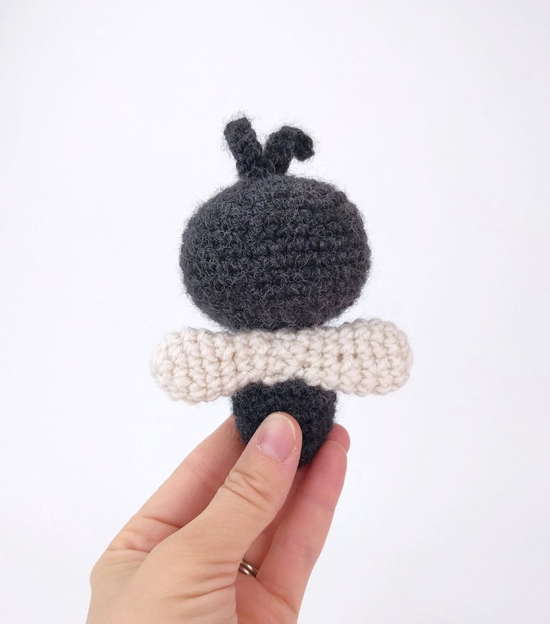 PATTERN: Houston the Housefly Crochet fly pattern amigurumi fly pattern crocheted fly PDF crochet pattern image 3