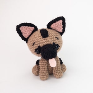 PATTERN: Gunther the German Shepherd Crochet German Shepherd pattern amigurumi German Shepherd pattern PDF crochet pattern image 2