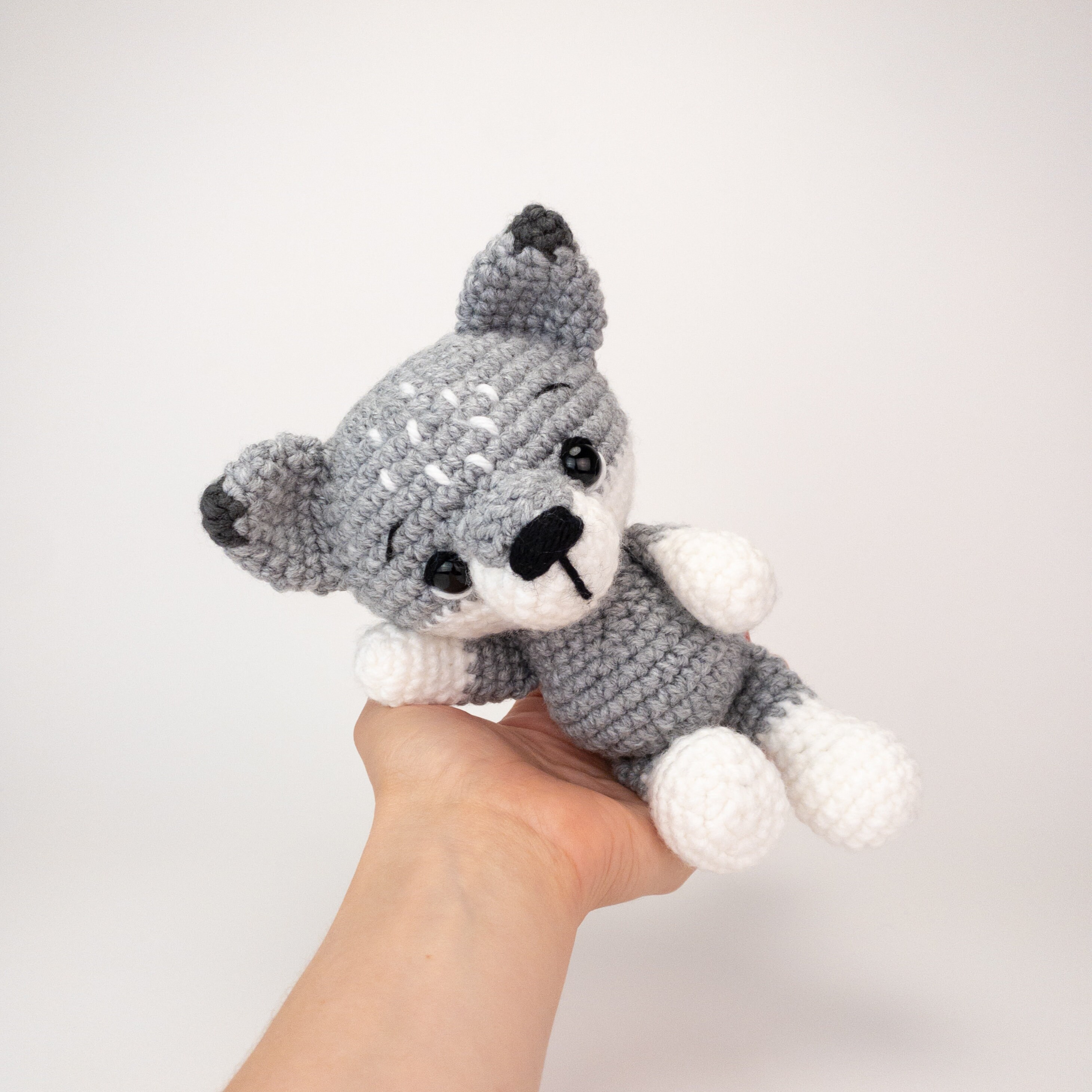PATTERN: Wilson the Wolf Pup Crochet Wolf Pattern - Etsy