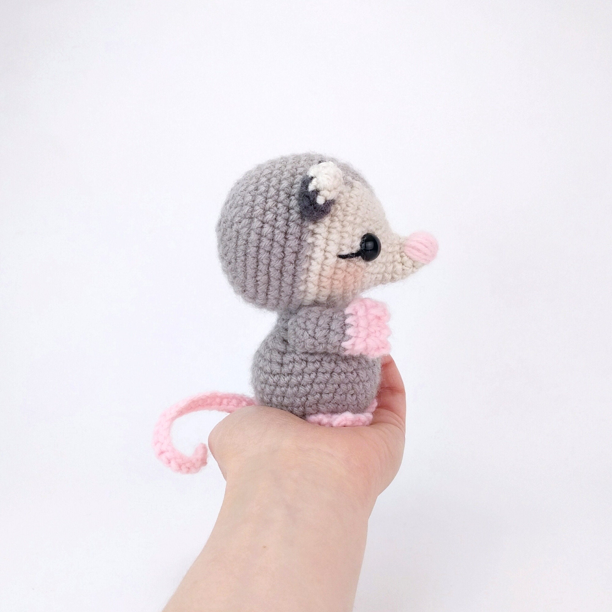 Crochet Possum / Opossum Kit – Lousy Llama