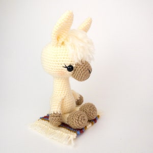 PATTERN: Lucy the Llama Crochet llama pattern amigurumi llama pattern crocheted llama pattern PDF crochet pattern image 2
