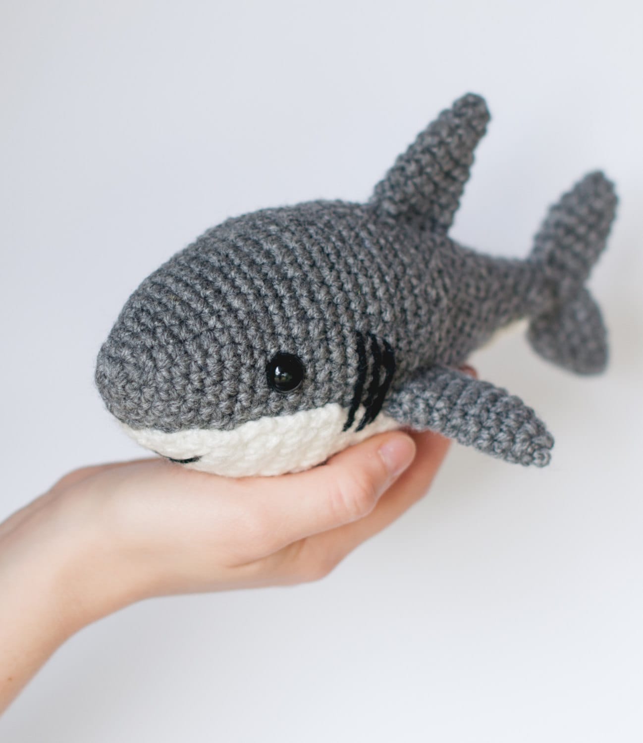 PATTERN Shawn the shark Crochet shark pattern amigurumi Etsy