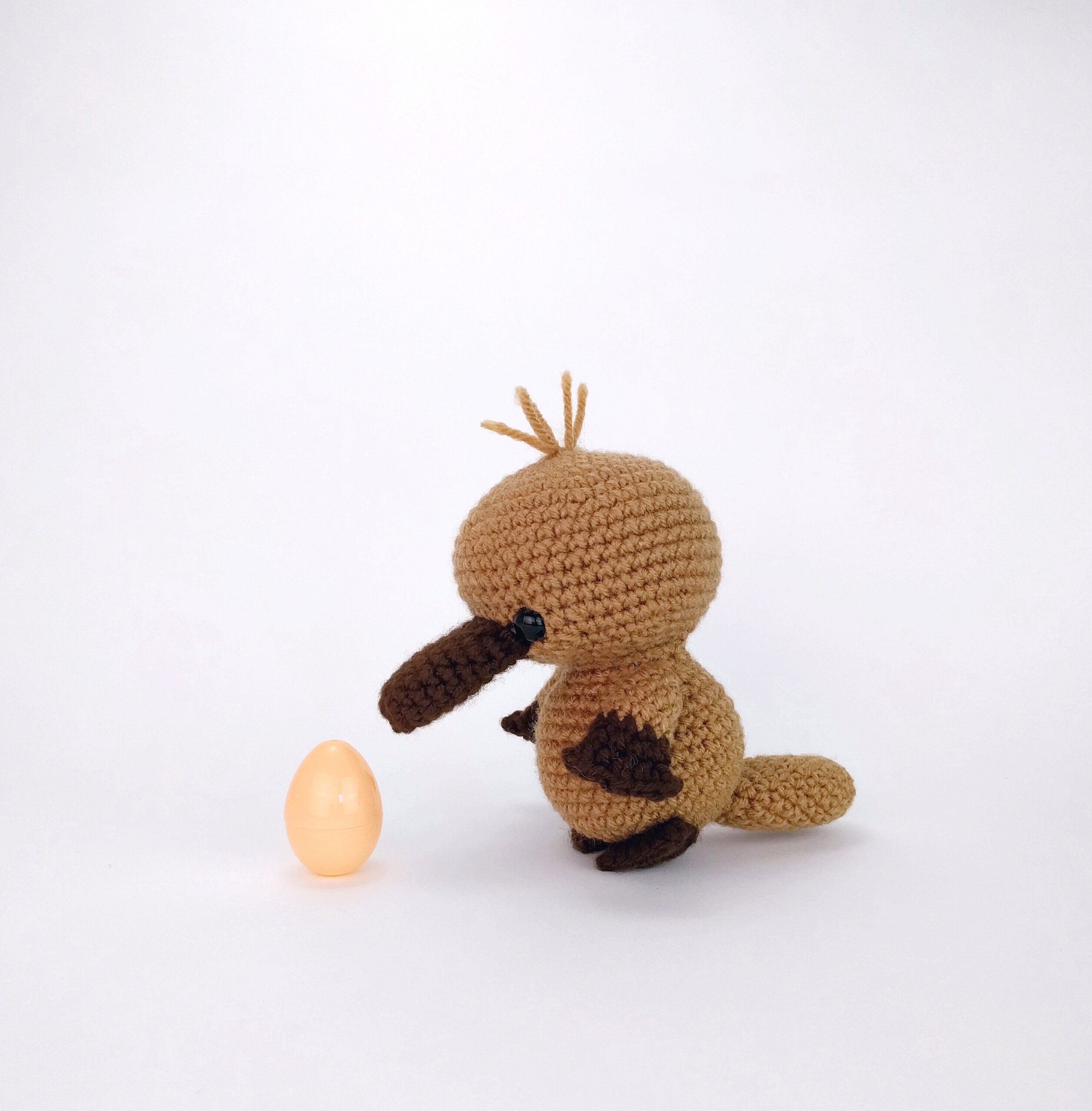 パターン: カモノハシのパーシー - かぎ針編みのカモノハシのパターン