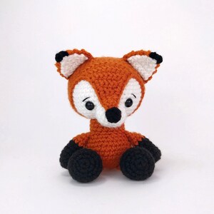 PATTERN: Frankie the Fox - Crochet fox pattern - amigurumi fox - crocheted fox pattern - PDF crochet pattern image 8