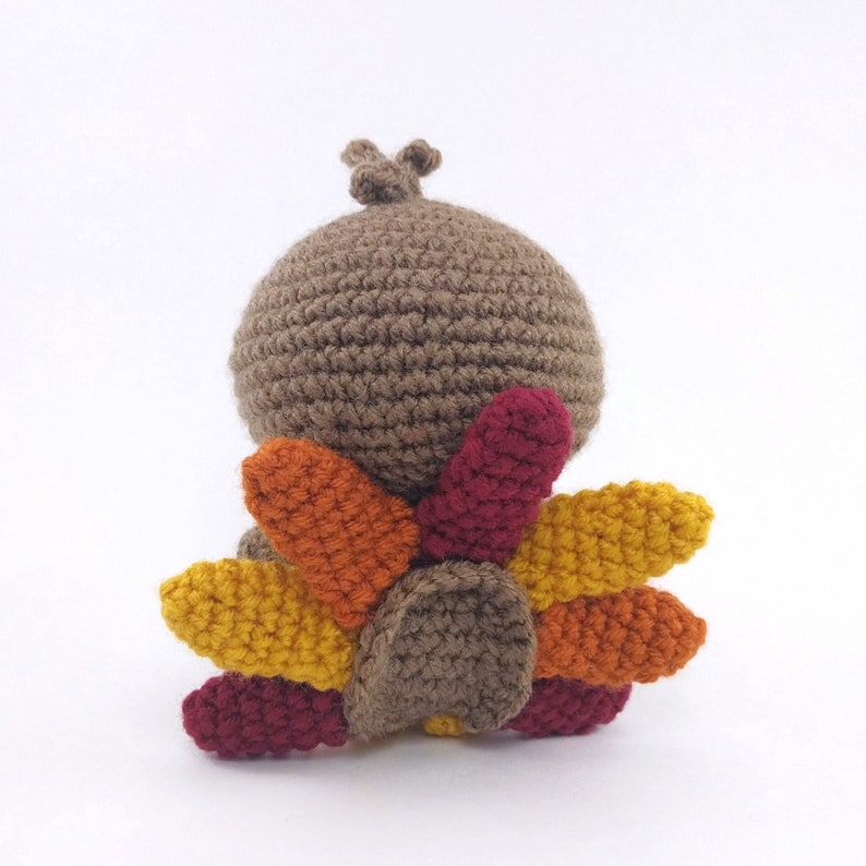 PATTERN: Terrence the Turkey Crochet turkey pattern amigurumi turkey turkey pattern crocheted turkey PDF crochet pattern image 3