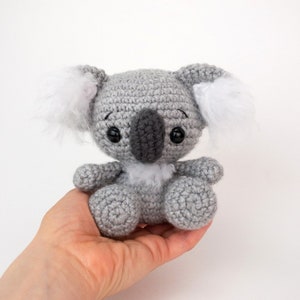 PATTERN: Kimba the Koala Crochet koala pattern amigurumi koala pattern koala baby koala stuffed animal PDF crochet pattern image 3