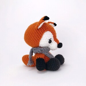 PATTERN: Frankie the Fox - Crochet fox pattern - amigurumi fox - crocheted fox pattern - PDF crochet pattern image 2