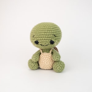 PATTERN: Tommy the Turtle Crochet turtle pattern amigurumi turtle crocheted turtle pattern PDF crochet pattern image 2