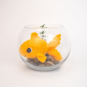 PATTERN: Gilly the Goldfish Pattern Amigurumi Goldfish Pattern Crochet ...