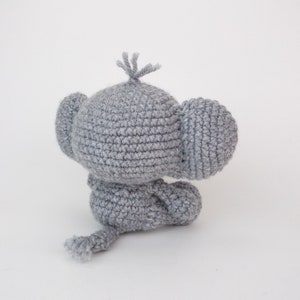 PATTERN: Ellis the Elephant crochet elephant amigurumi elephant pattern English, German, Portuguese PDF crochet pattern image 6