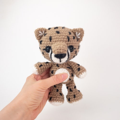 Leopard Crochet Pattern PDF Crochet Leopard Amigurumi Etsy