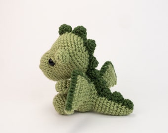 パターン: デズモンド ドラゴン - かぎ針編みのドラゴン パターン