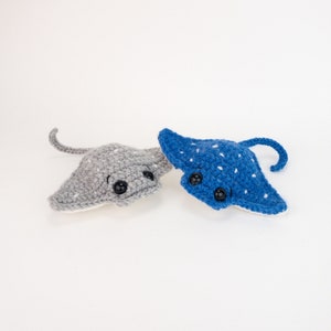 PATTERN: Raymond the Ray pattern amigurumi manta ray pattern crocheted manta ray pattern PDF crochet pattern image 3