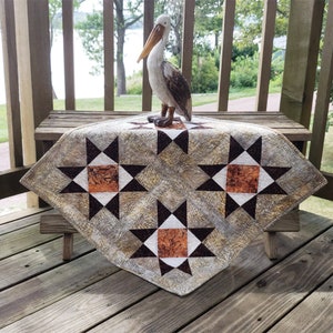 Diamond Stars Quilt Wall Hanging Pattern PDF