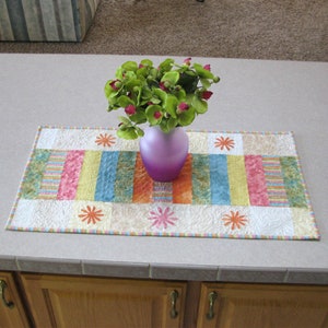 Sherbet Stripes Table Runner image 1