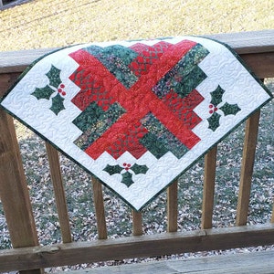 Christmas Logs quilt pattern PDF