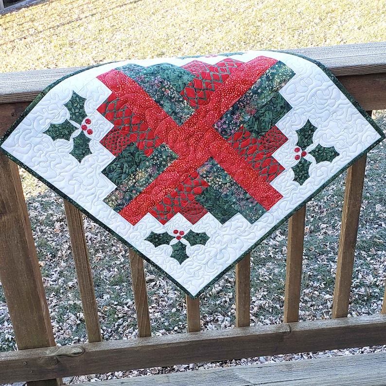 Christmas Logs quilt pattern PDF