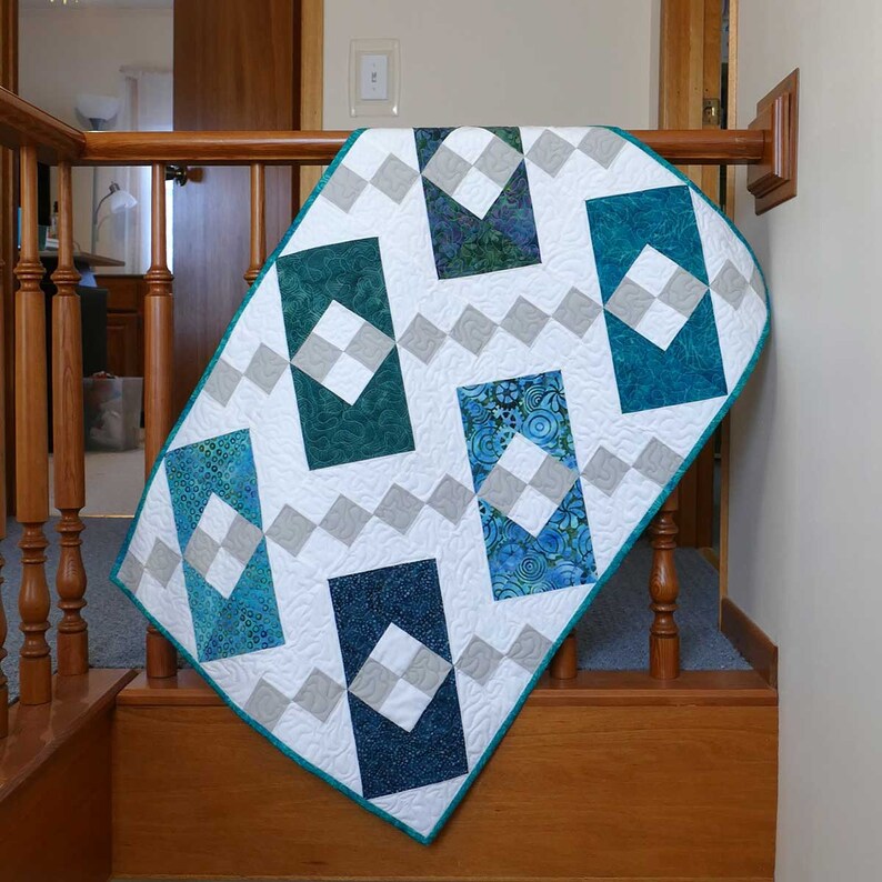 Jacob's Ladder Box Quilt Pattern PDF Instant Download Etsy