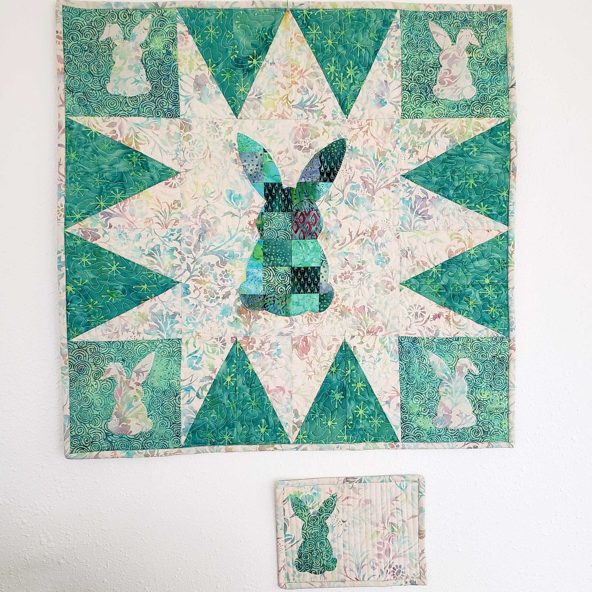 Patchwork Rabbit PDF Quilt Pattern - Etsy