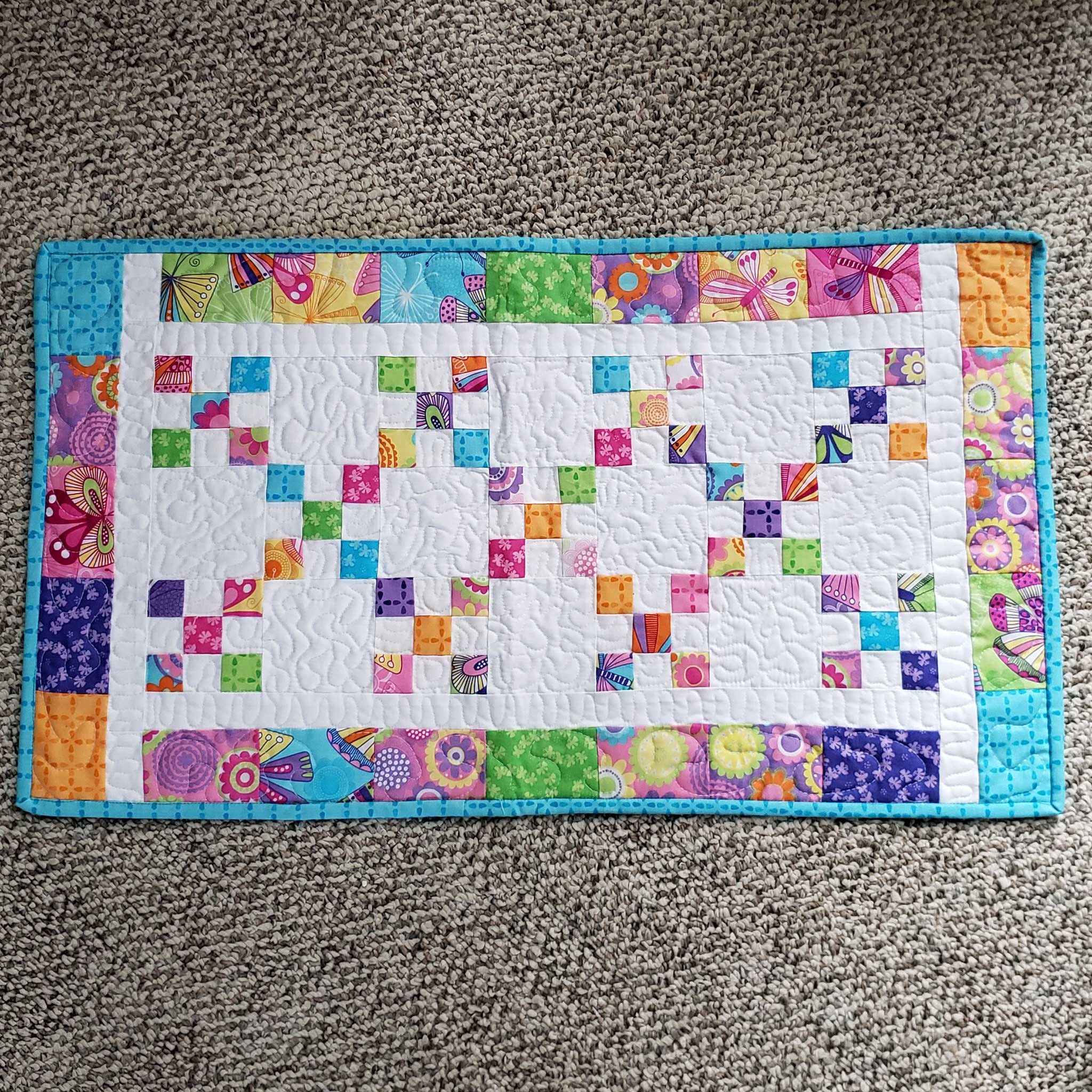 9-patch Irish Chain Table Runner (PDF Download) - Etsy