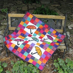 Umbrella Applique Quilt PDF