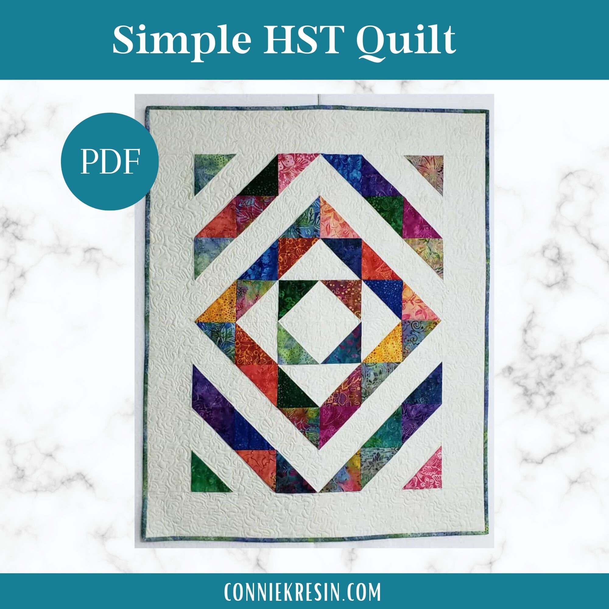 Hst baby quilt hotsell