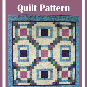Maze Quilt Pattern PDF Instant Download Lap Quilt Modern - Etsy