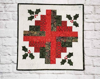 Christmas Logs quilt pattern PDF