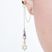 see more listings in the Dangle Ear Cuff Earrings section