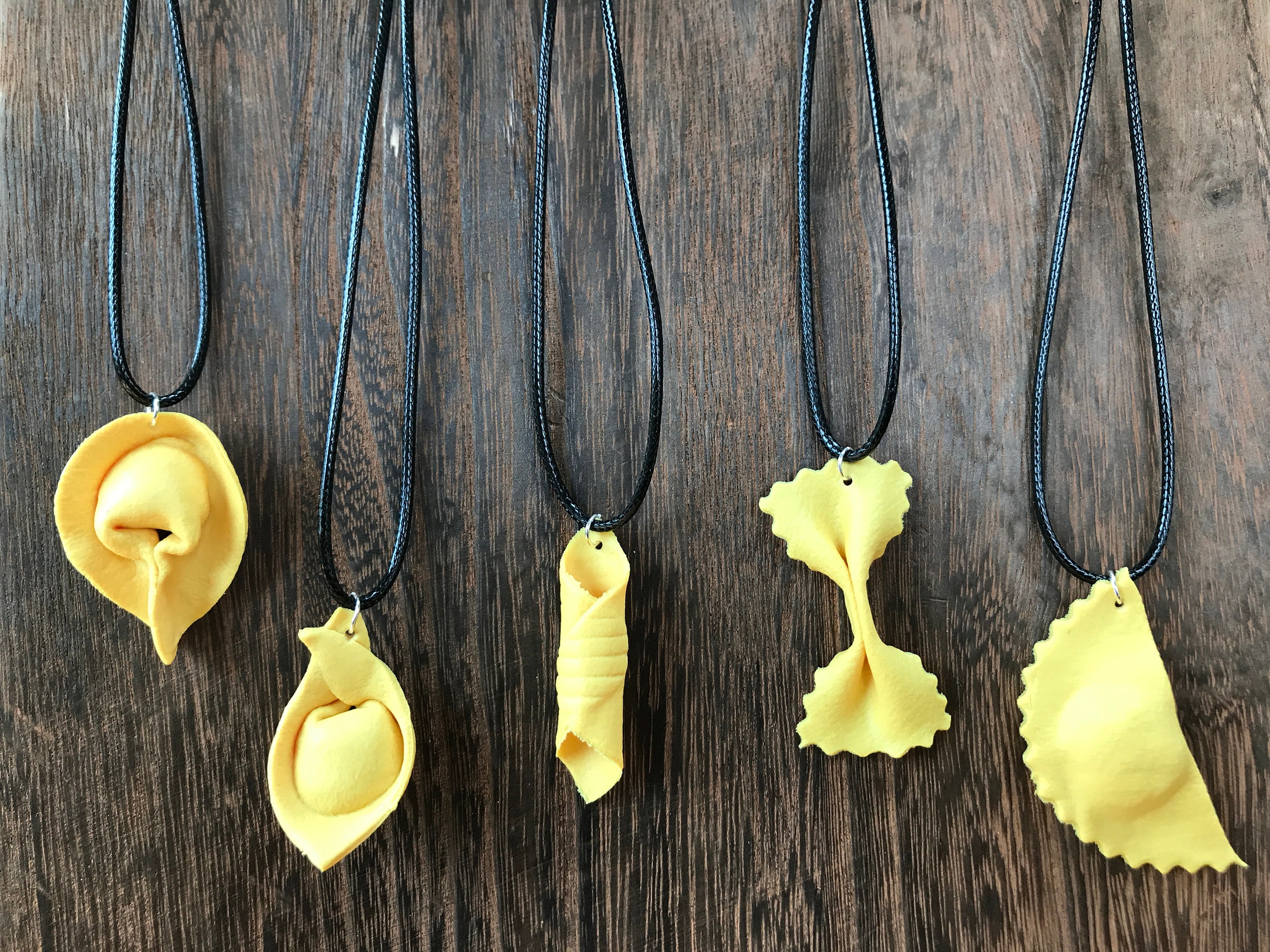 Pasta Necklaces Etsy Israel