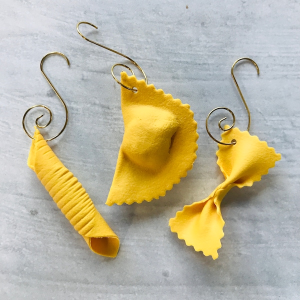 Pasta Ornaments Etsy