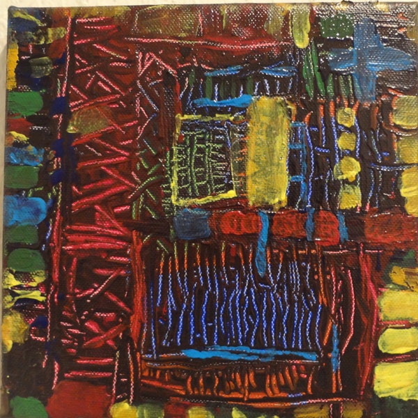 Original abstract painting; Acrylic painting