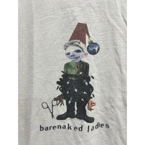 Vintage 1998 Barenaked Ladies Tee Shirt Tour Holiday Stunt - Etsy