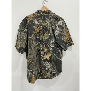 Koszula Vintage Real Tree Camo z mchem dębowym guzikiem zdjęcie 4