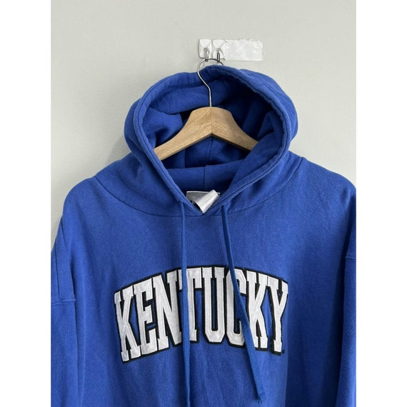 Vintage Kentucky Spellout Hoodie Sweater - image 2