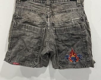 Jnco vintage Thrashed Shorts jort skate 34 x 30