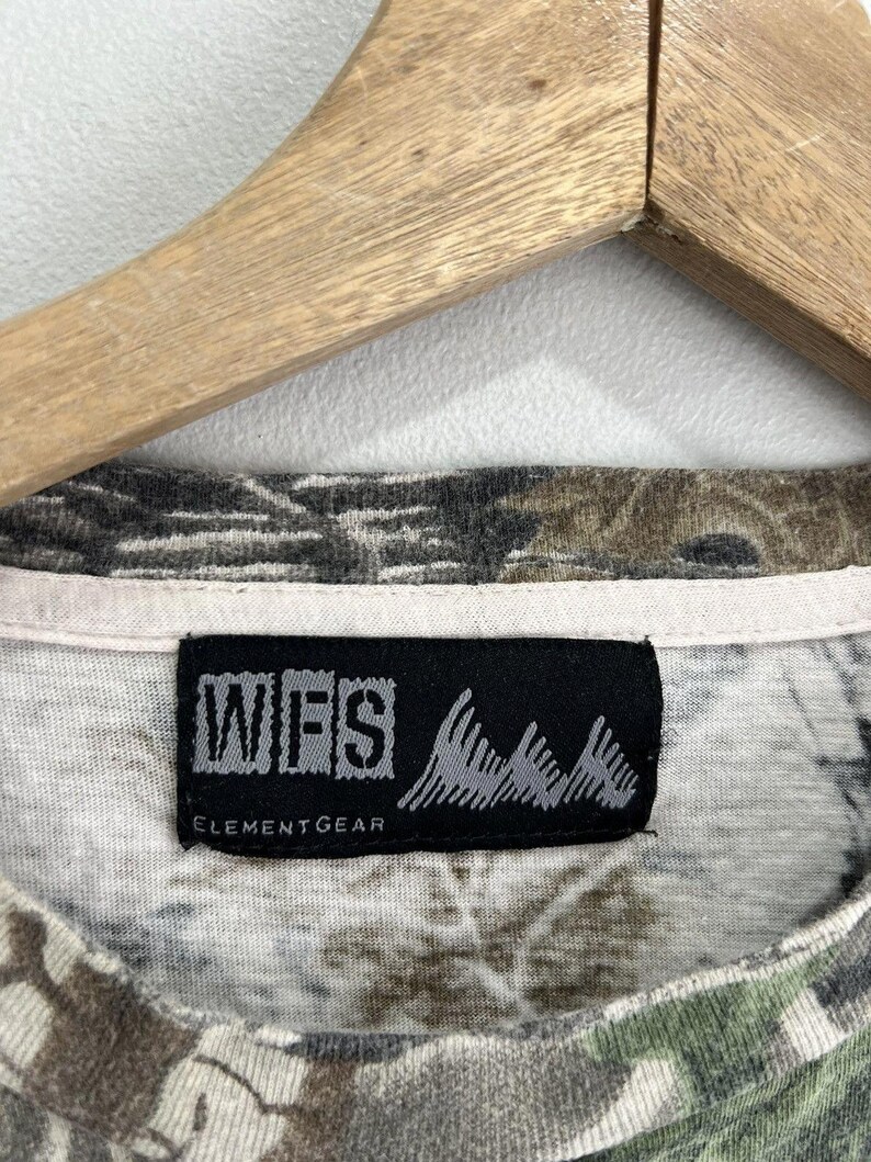Vintage Camo Real Tree tee shirt mossy oak xxl image 3