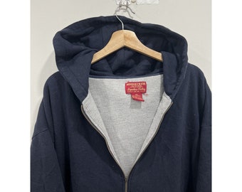 トップス 23AW Vintage Sunburned Sweat Hoodie Vintage Sun Faded Thermal Lined Hoodie Zip up Sweater Xxl - Etsy