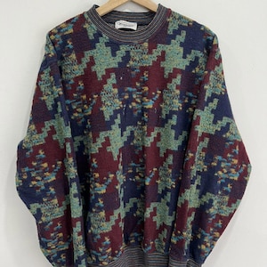 Pull Crewneck Missoni - Laine, Mohair, Nylon - Taille XL - Neuf Sans étiquettes