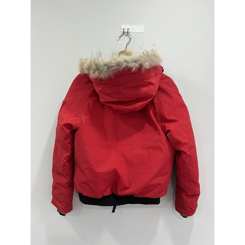 Womens Canada Goose Jacket Hooded Fur Coat Hood Etsy