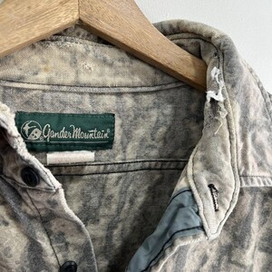 Vintage Camo Real Tree Button Up Shirt mossy oaks 3XL image 7