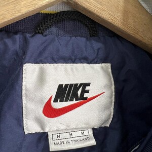 Vintate 90s Nike Pullover jacket swoosh check image 3