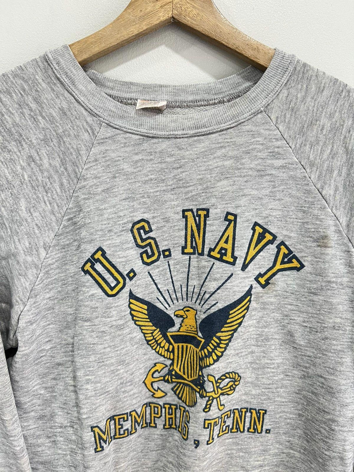 Vintage 70s 80s US Navy Memohis Tenn Sweater Sweatshirt - Etsy