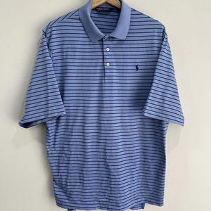 Vintage Ralph Lauren Poloshirt Golf Gestreiftes Hemd