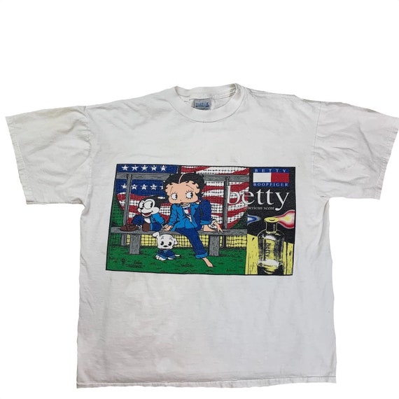 Vintage Betty Boop Boopfiger Tee Shirt