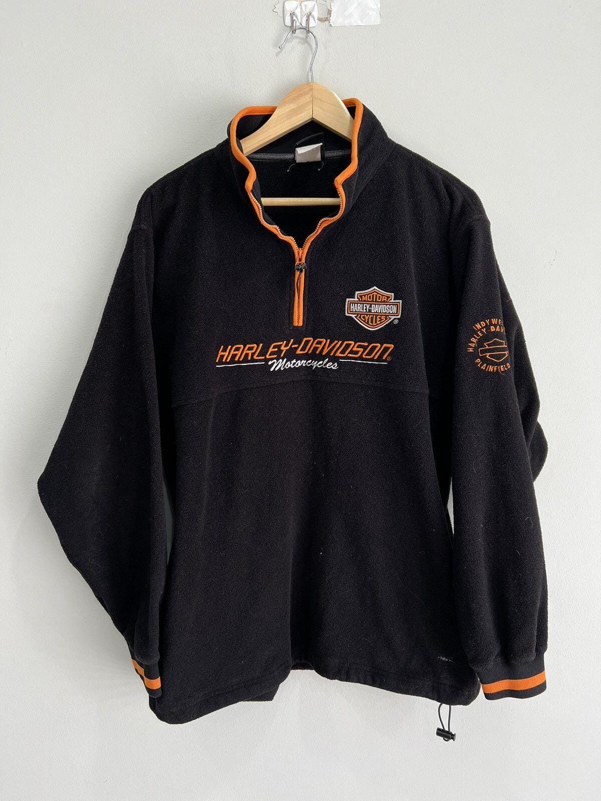 Zip up Harley Davidson Hoodie - Etsy